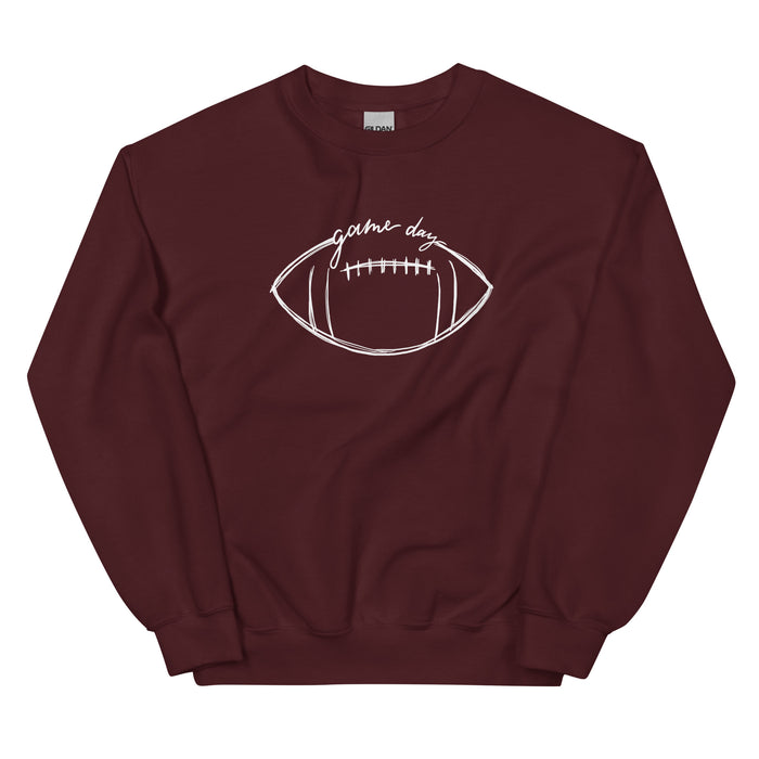 Football Game Day Crew Neck