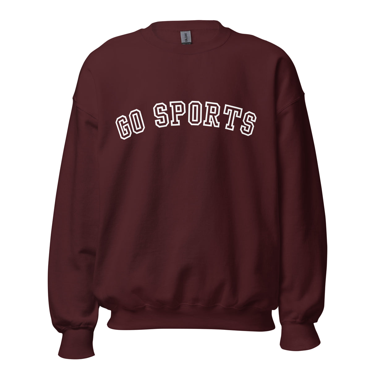 Go Sports (White Writing) Crew Neck