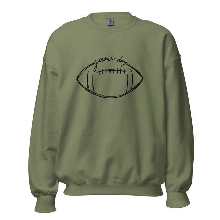 Football Game Day Crew Neck