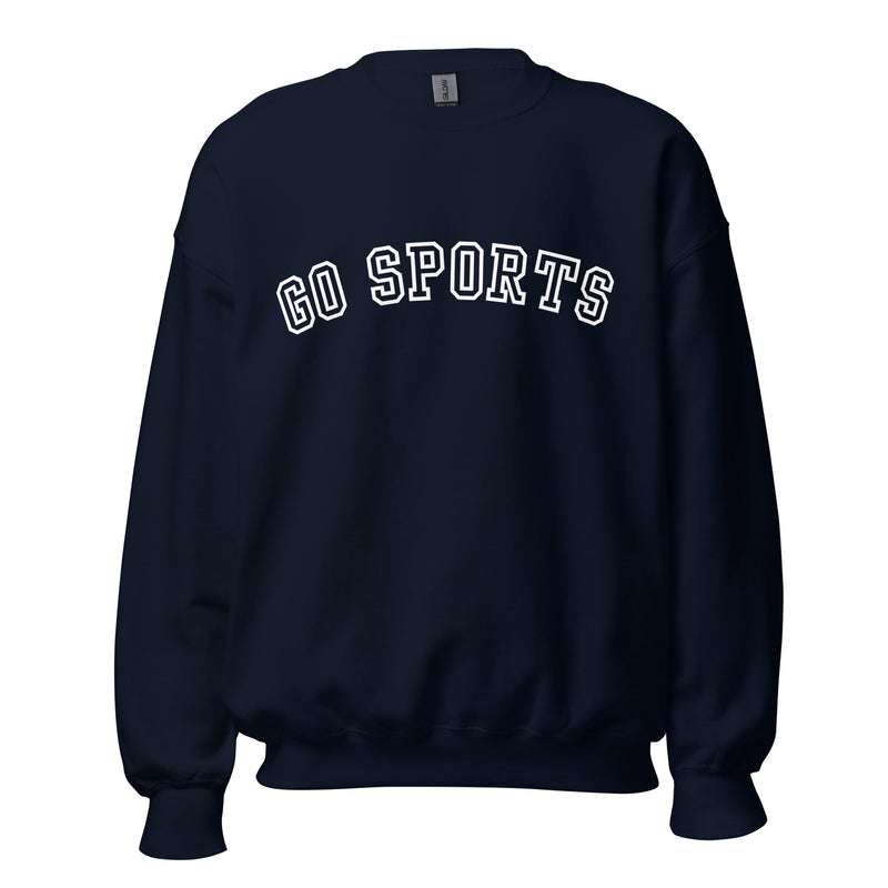 Go Sports (White Writing) Crew Neck