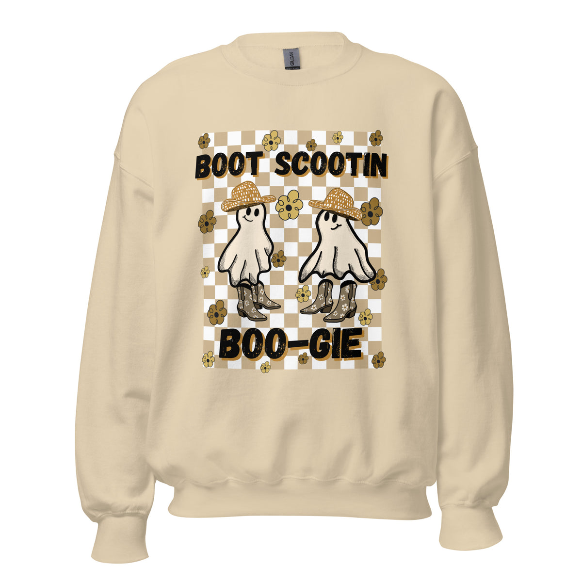 Boot Scootin' Boo-gie Crew Neck