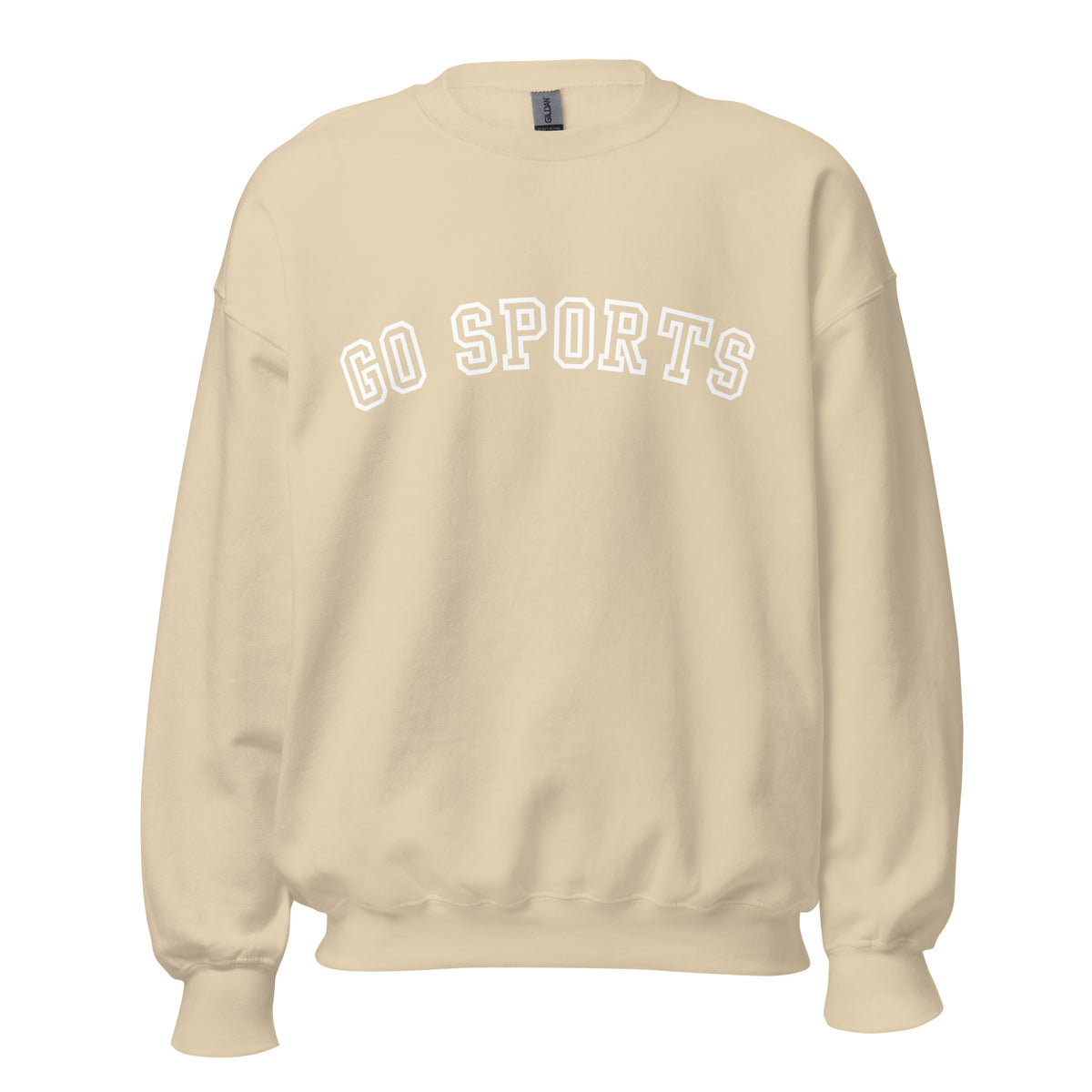 Go Sports (White Writing) Crew Neck