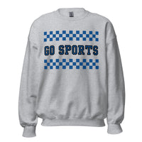 Go Sports (Blue Writing) Crew Neck
