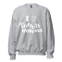 I Love Touchdowns Crew Neck