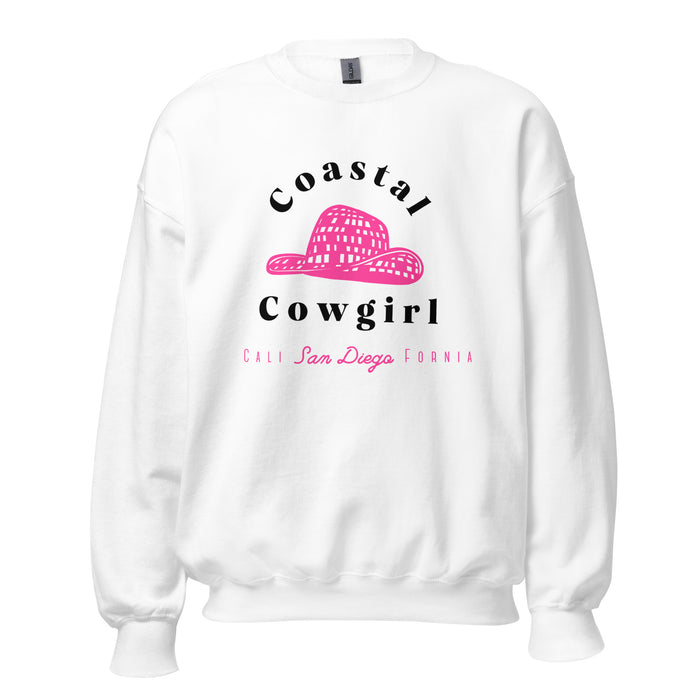 Coastal Cowgirl Disco Hat Crewneck