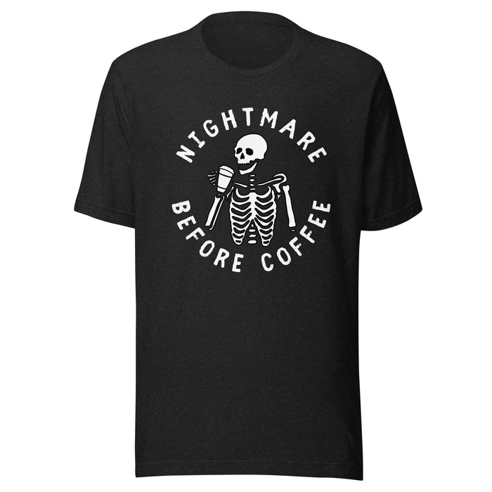 Nightmare Before Coffee t-shirt