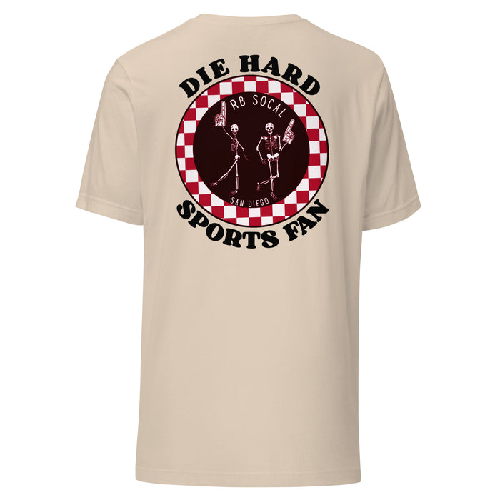 Die Hard Sports Fan (Red) t-shirt