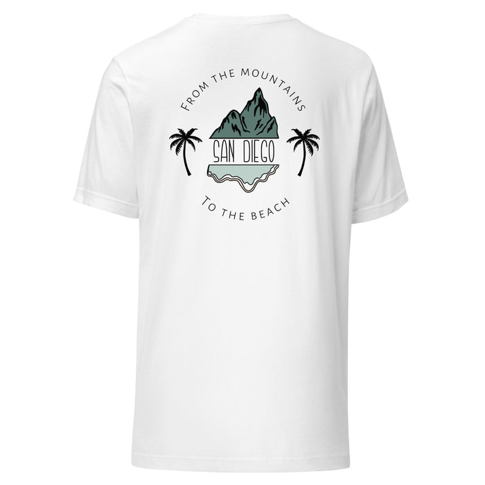 Mountains to the Beach t-shirt